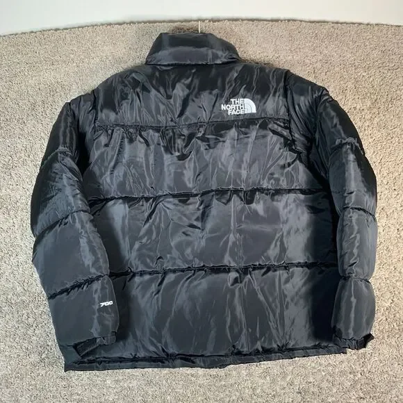 Men's North Face Jacket  1996 Retro Nuptse 700 Down Puffer Black [Medium] - Picture 9 of 9